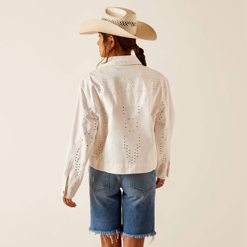 Cloud Dancer Ariat Love It Jacket | 86FTNJYKB