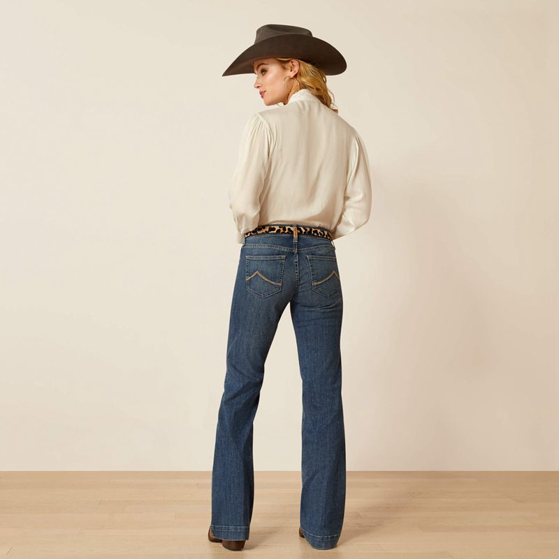 Columbia Ariat Mid Rise Olivia Trouser Jeans | 02UJWBHMO