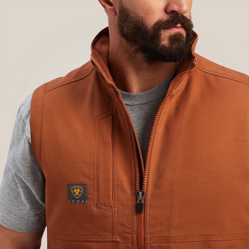 Copper Ariat Rebar Duracanvas Vest | 87HZROPGQ