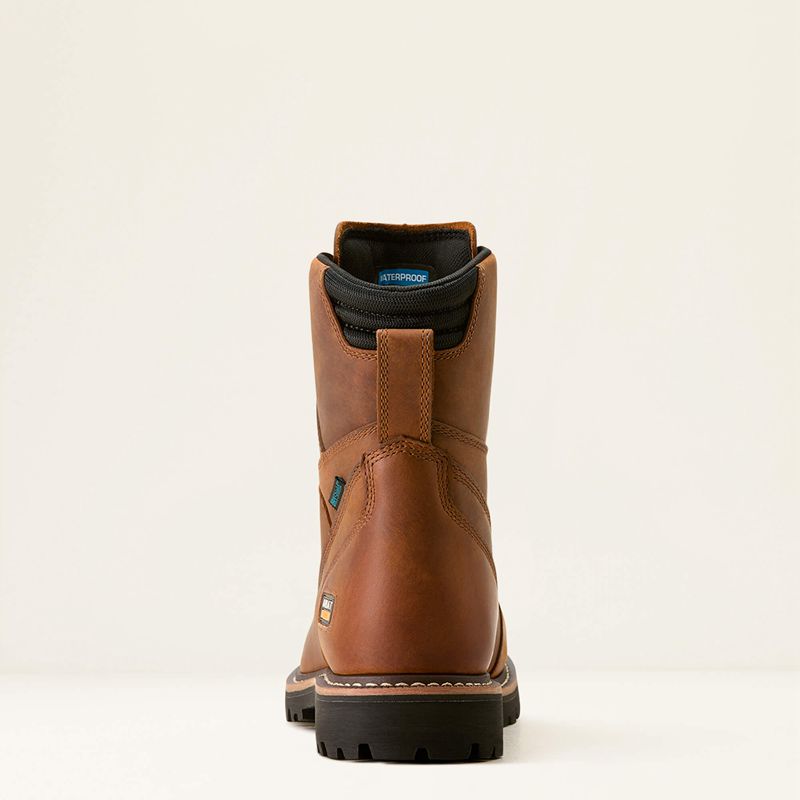 Copper Brown Ariat Longview Shock Shield 8