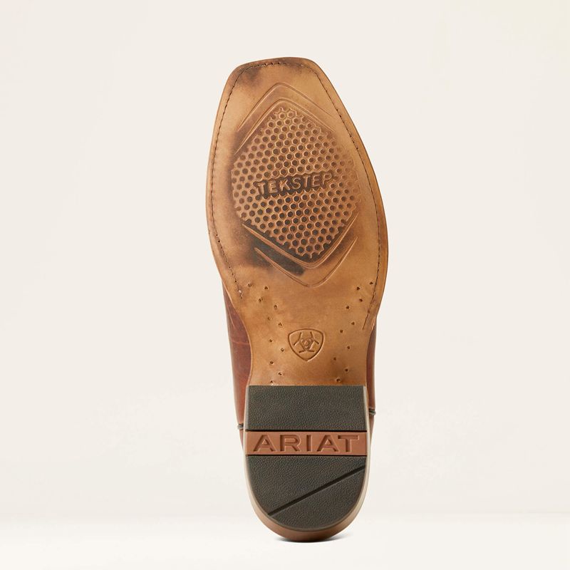 Copper Crunch Ariat Futurity Time Cowboy Boot | 31YISNRLO