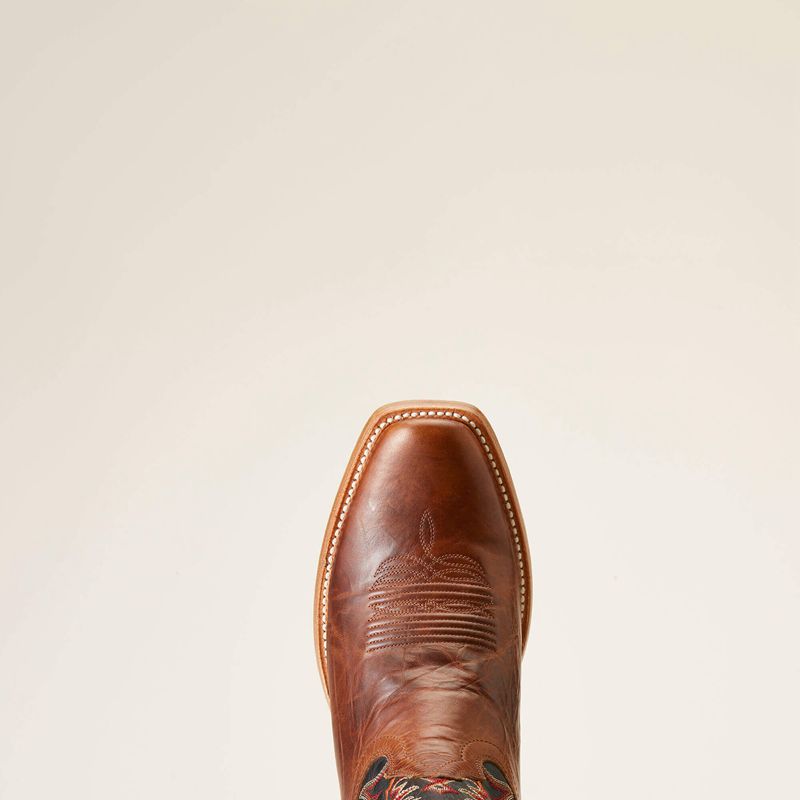 Copper Crunch Ariat Futurity Time Cowboy Boot | 31YISNRLO