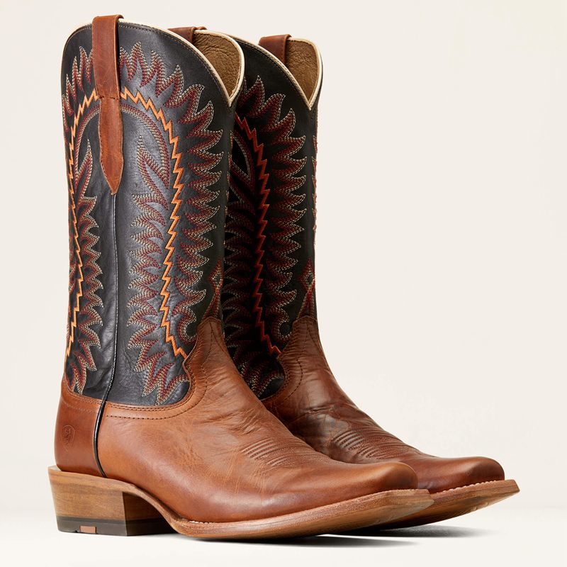 Copper Crunch Ariat Futurity Time Cowboy Boot | 31YISNRLO