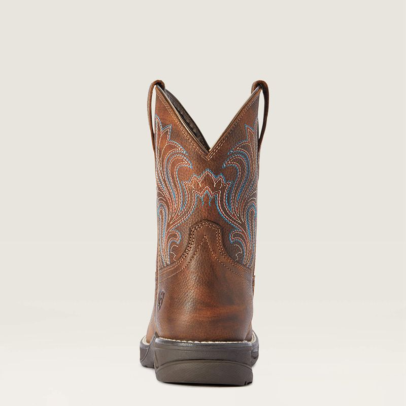 Copper Kettle Ariat Anthem Round Toe Shortie Western Boot | 58LSUHWIQ