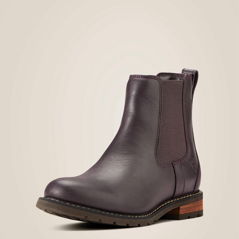 Cordovan Ariat Wexford Waterproof Chelsea Boot | 03ZNBIHUW