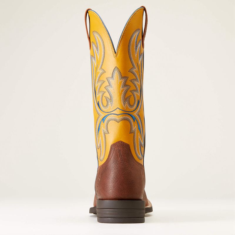 Cowtown Brown Ariat Bullhead Western Boot | 07CMSAPOY