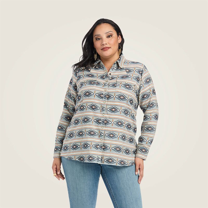 Creekside Jacquard Ariat Real Creekside Shirt | 67DUJGMFX