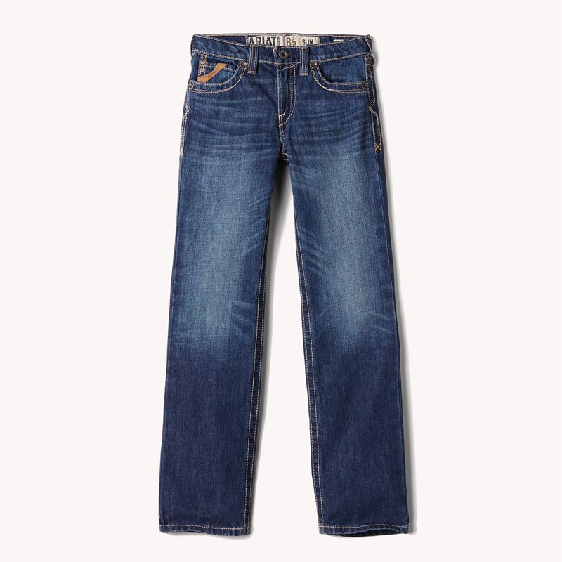 Cyclone Ariat B5 Slim Boundary Stackable Straight Leg Jean | 40ZCNDFVA