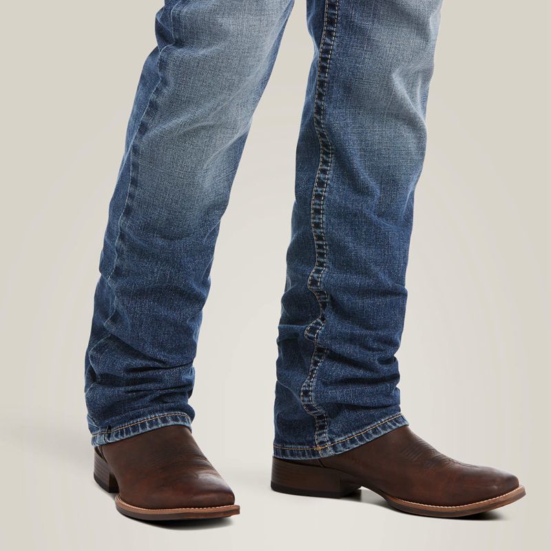 Dakota Ariat M4 Low Rise Stretch Longspur Stackable Straight Leg Jean | 76WKELVGT