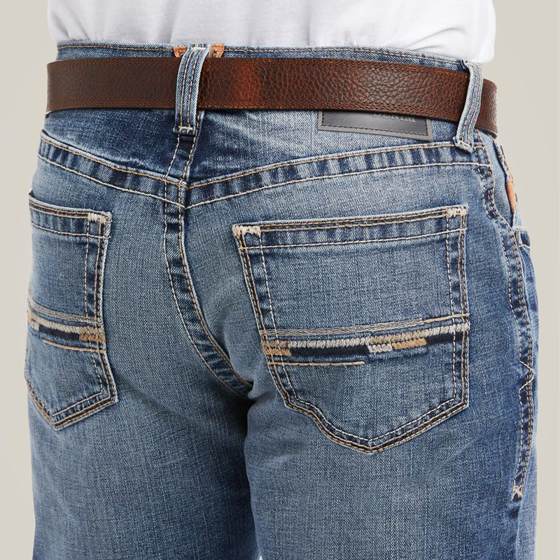 Dakota Ariat M4 Low Rise Stretch Longspur Stackable Straight Leg Jean | 76WKELVGT