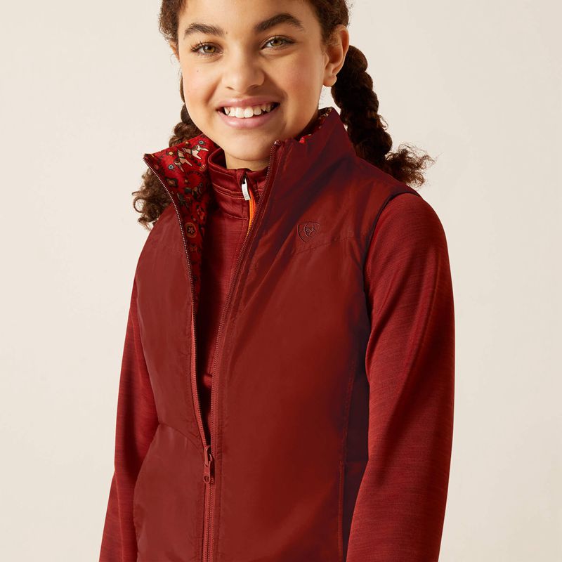 Dala Horse Ariat Bella Reversible Insulated Vest | 12WROJHKG