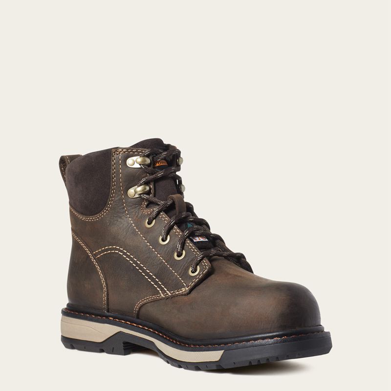 Dark Brown Ariat Riveter 6