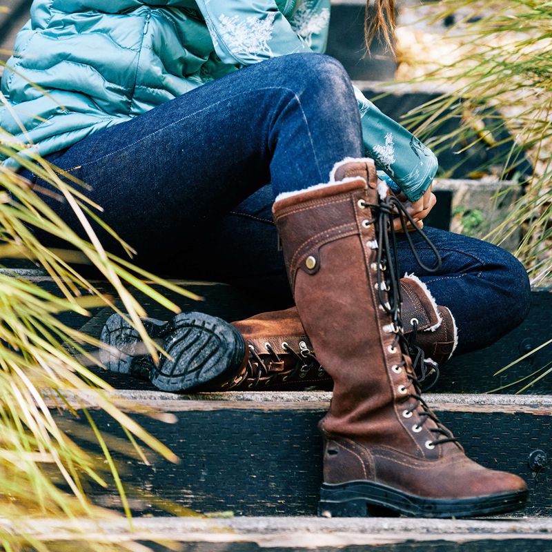 Dark Brown Ariat Wythburn Tall Waterproof Boot | 25FEMTHAZ