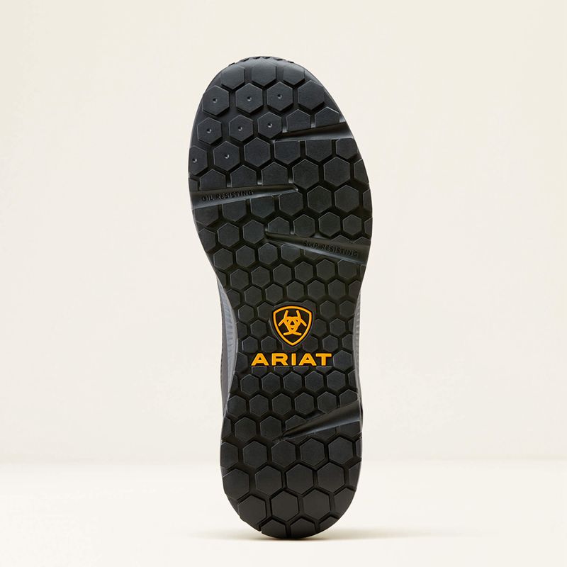 Dark Shadow Ariat Outpace Shift Mid Composite Toe Work Shoe | 27FOVQRAI