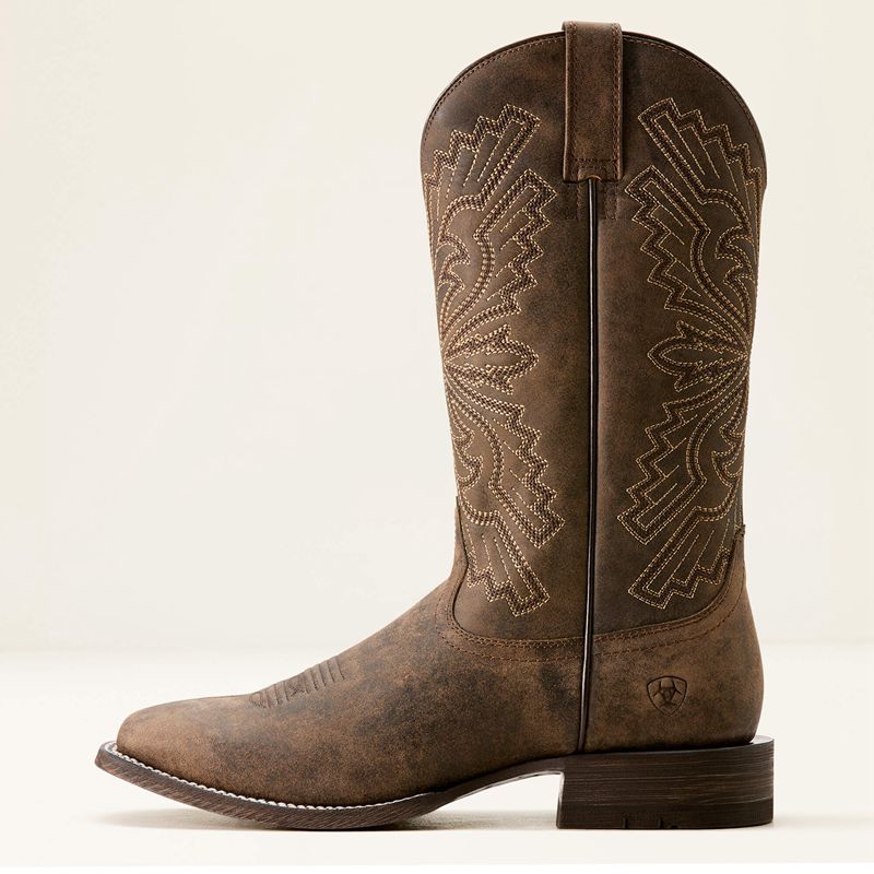 Dark Tan Ariat Sting Cowboy Boot | 17NFLRBSO