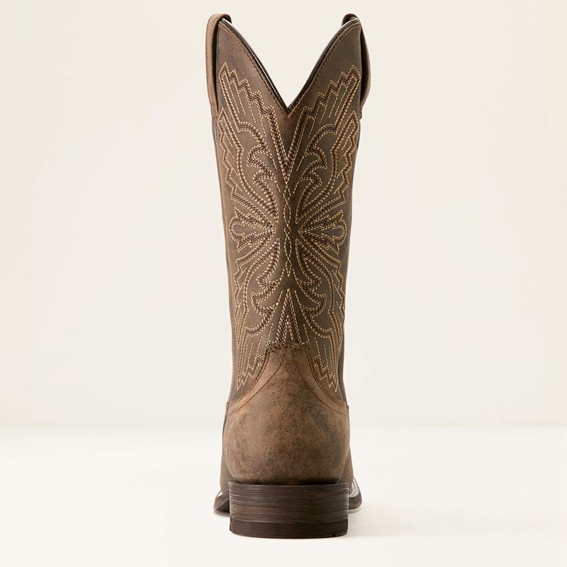 Dark Tan Ariat Sting Cowboy Boot | 17NFLRBSO