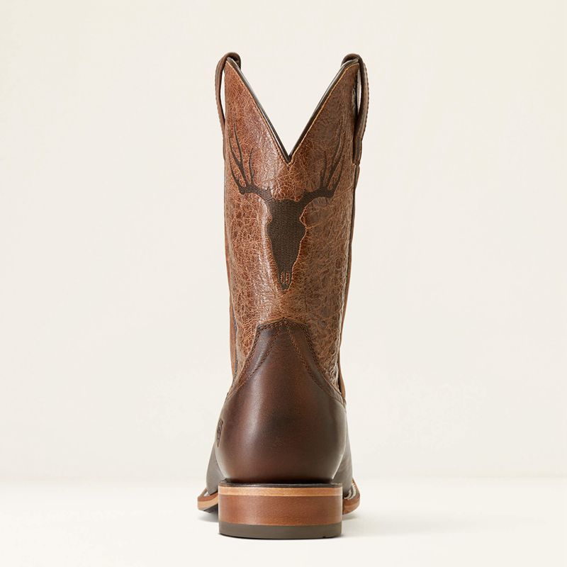 Dark Whiskey Ariat Crosshair Cowboy Boot | 28GYBEXQD