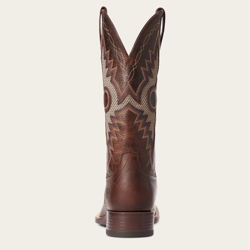 Dark Whiskey Ariat Solado Venttek Western Boot | 97VJGYNRX