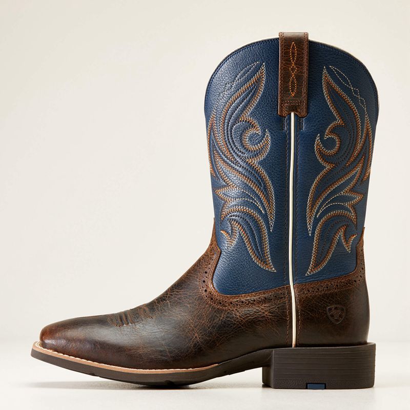 Dark Whiskey Ariat Sport Knockout Western Boot | 09SQHYDLJ