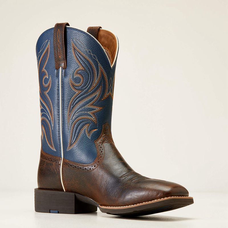 Dark Whiskey Ariat Sport Knockout Western Boot | 09SQHYDLJ