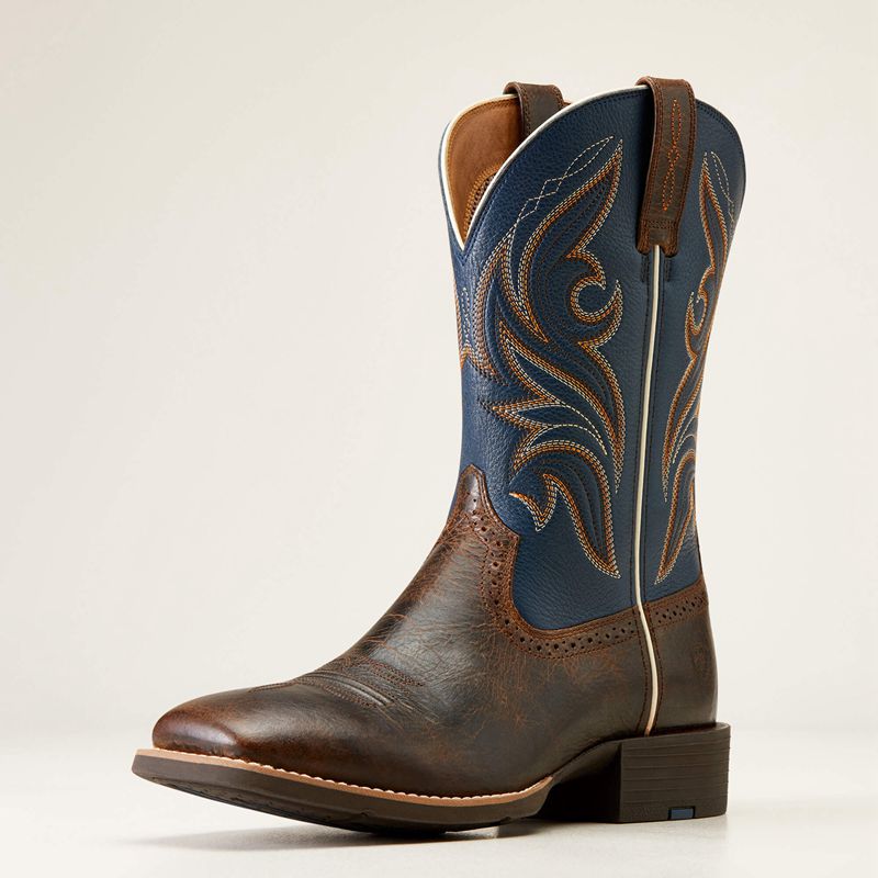 Dark Whiskey Ariat Sport Knockout Western Boot | 09SQHYDLJ