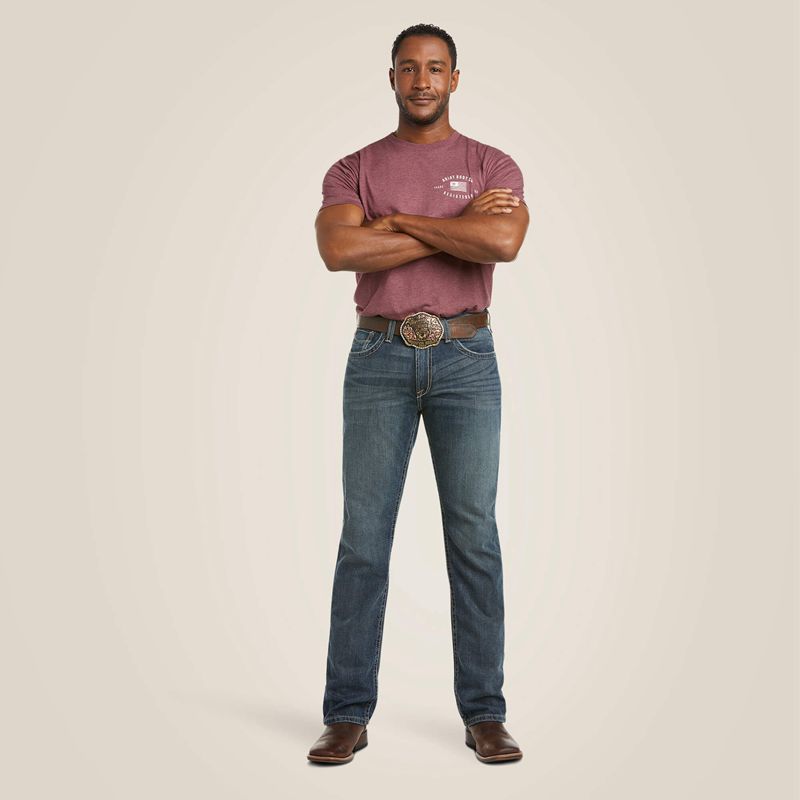 Deadrun Ariat M5 Slim Deadrun Stackable Straight Leg Jean | 57ULGXTMB