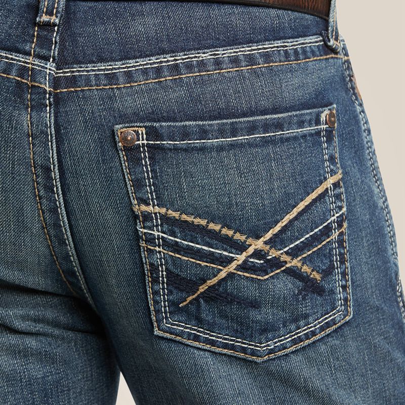 Deadrun Ariat M5 Slim Deadrun Stackable Straight Leg Jean | 57ULGXTMB