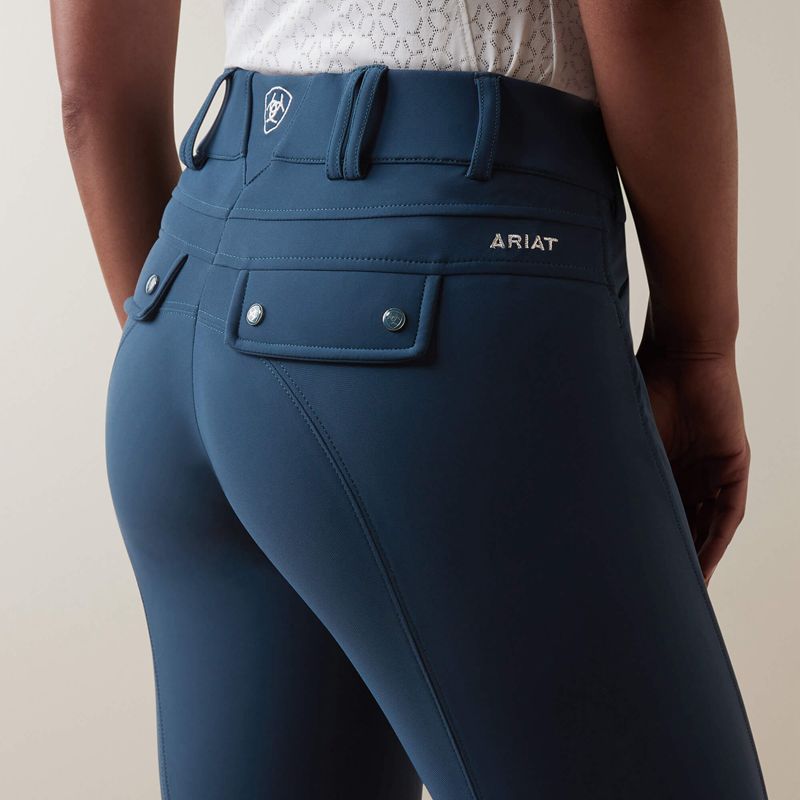 Deep Petroleum Ariat Tri Factor Grip Knee Patch Breech | 32NRMKYXL