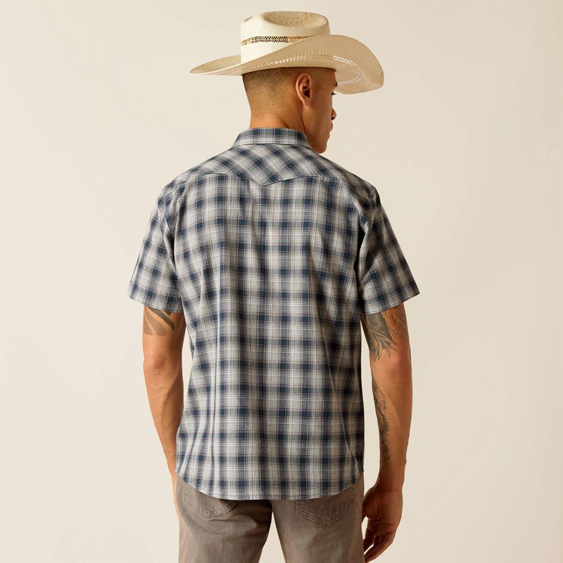 Deep Pond Ariat Haven Retro Fit Shirt | 02TJVAPEC