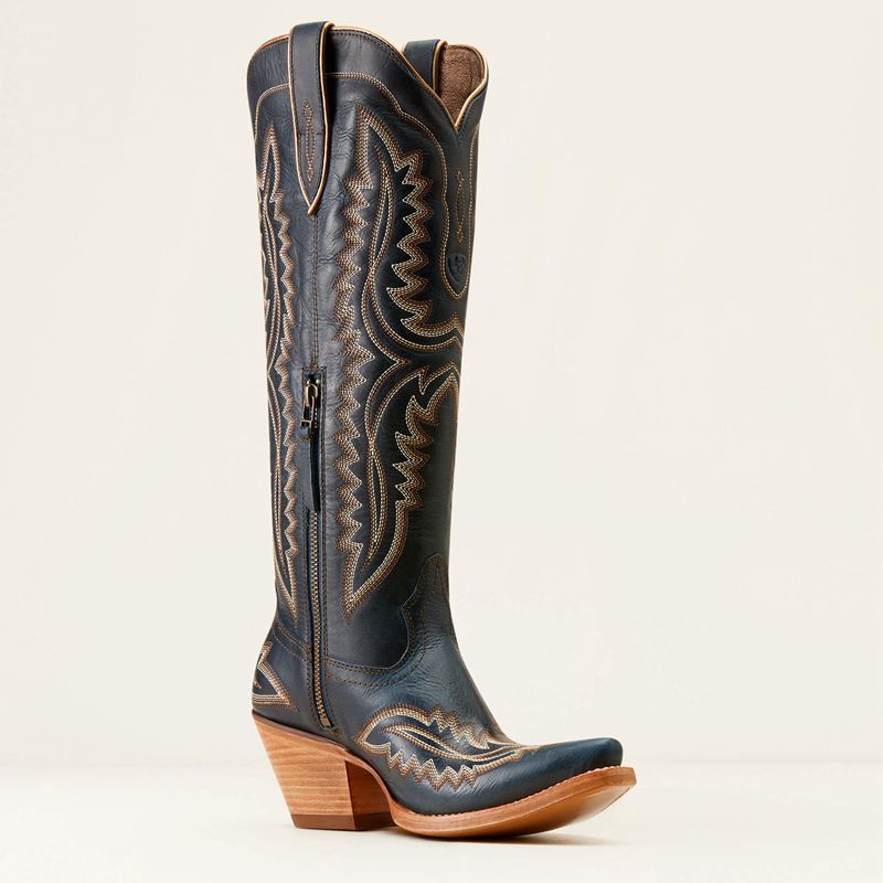 Deepest Navy Ariat Casanova Western Boot | 39ZHXOJNK