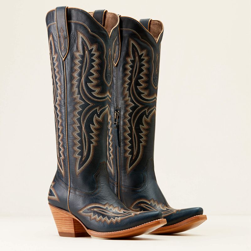 Deepest Navy Ariat Casanova Western Boot | 39ZHXOJNK