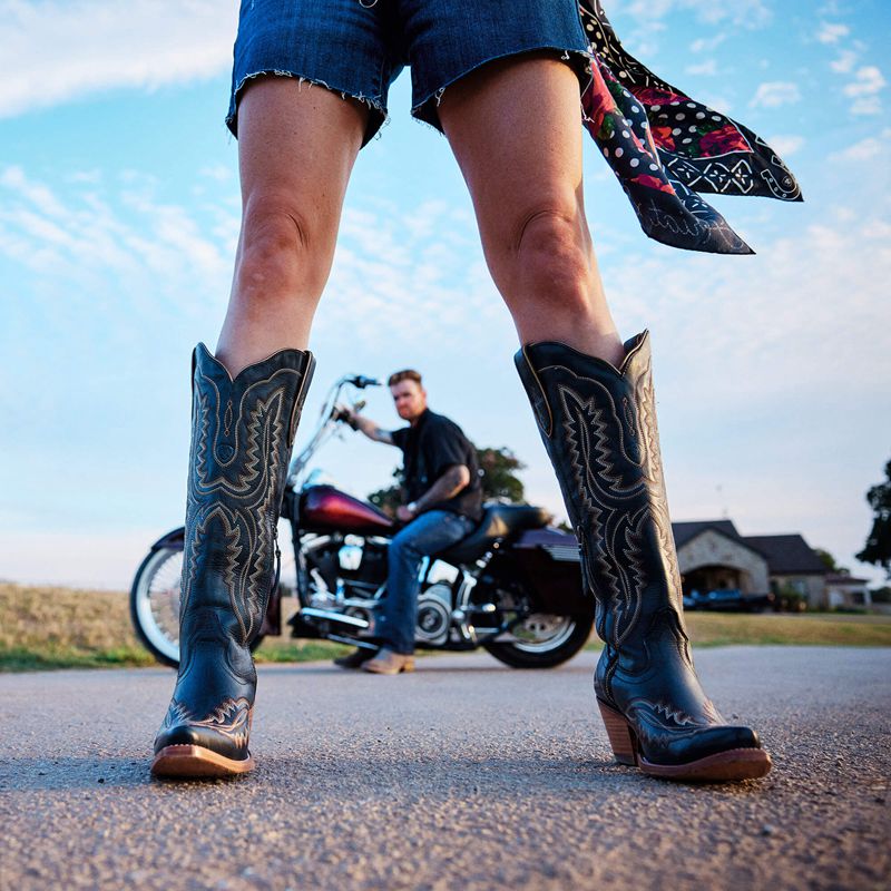 Deepest Navy Ariat Casanova Western Boot | 39ZHXOJNK