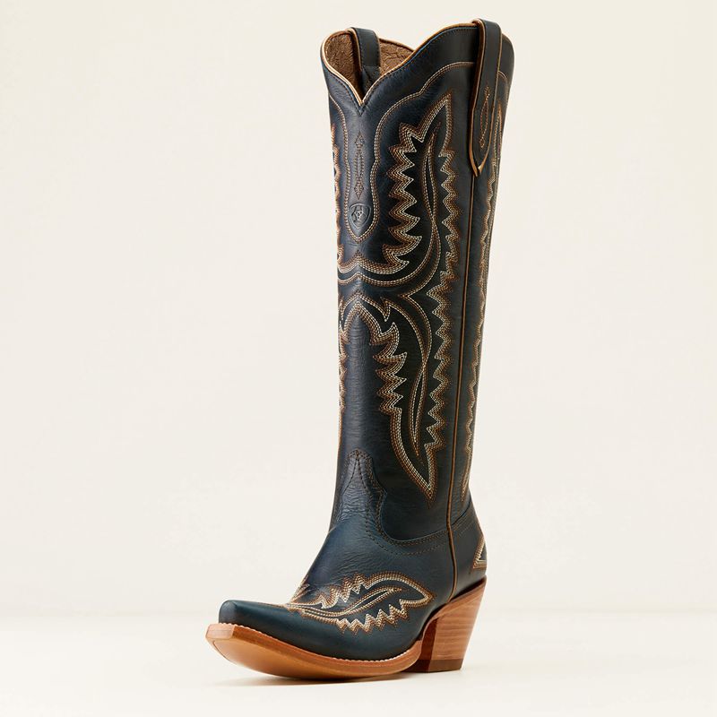 Deepest Navy Ariat Casanova Western Boot | 39ZHXOJNK