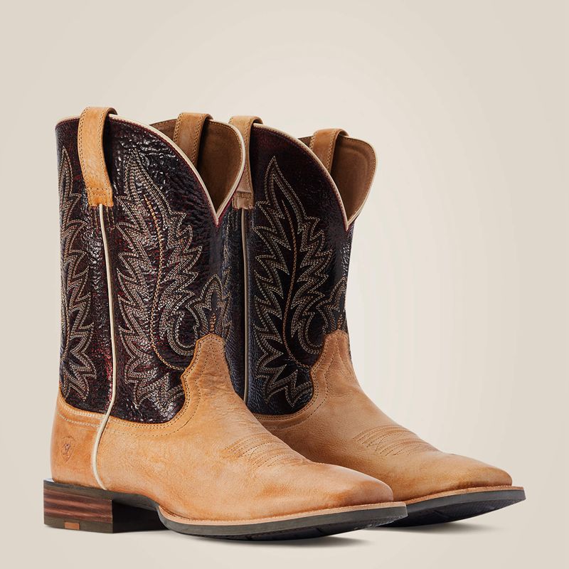 Desert Tan Ariat Ridin High Western Boot | 96QAHLWIX