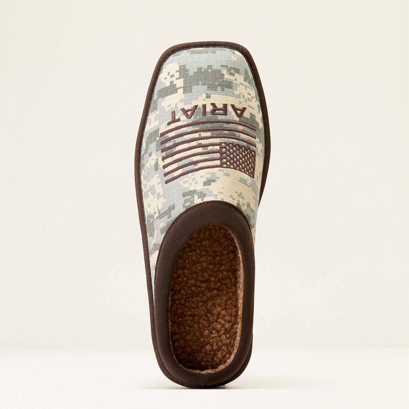 Digi Camo Ariat Flying Proud Square Toe | 53EJMQSUO