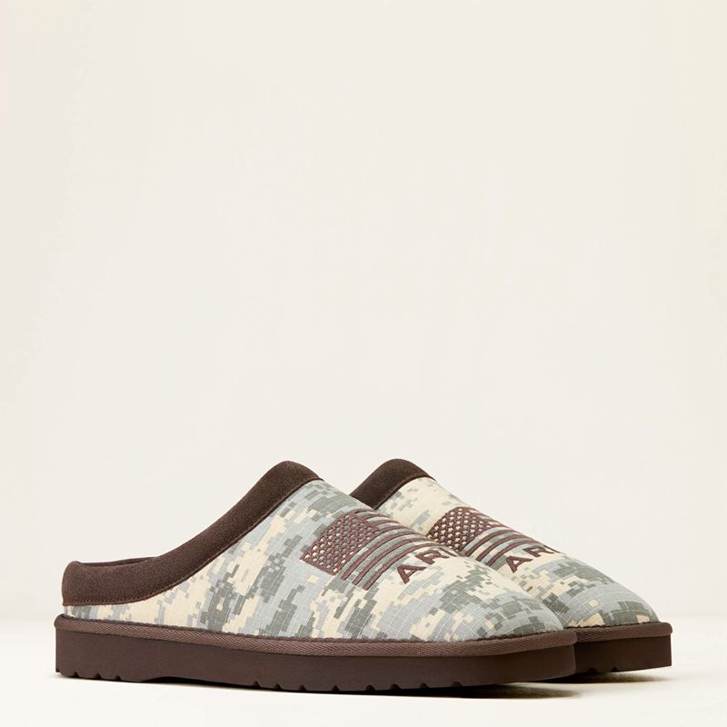 Digi Camo Ariat Flying Proud Square Toe | 53EJMQSUO