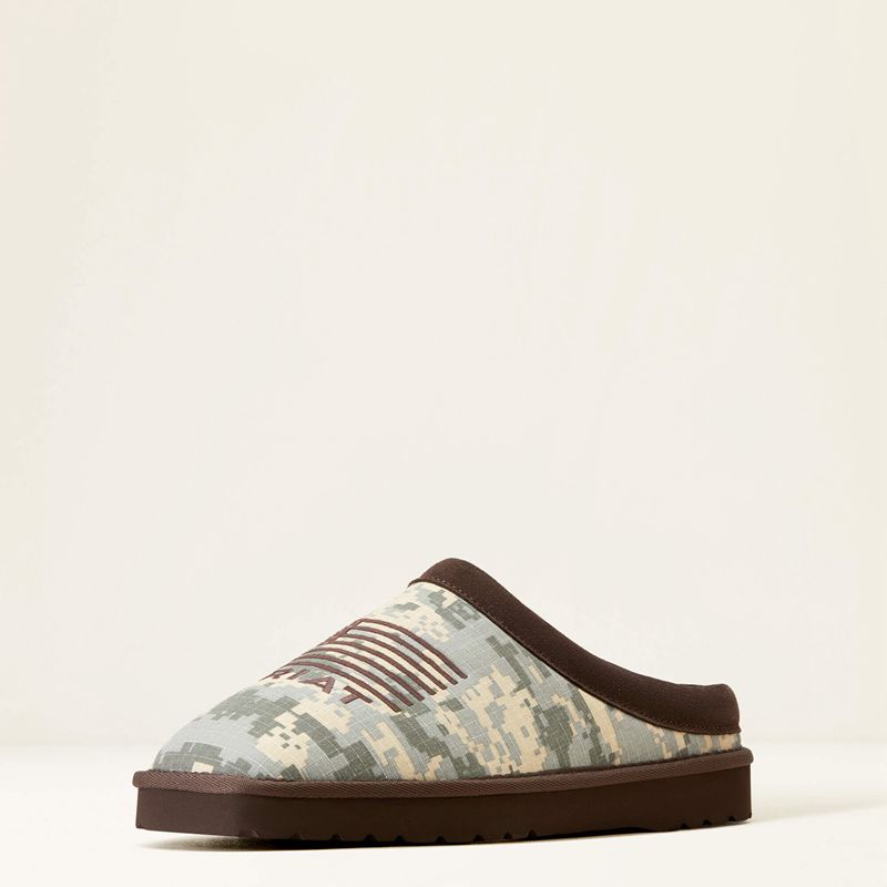 Digi Camo Ariat Flying Proud Square Toe | 53EJMQSUO