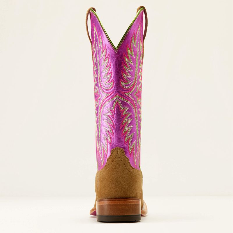 Dijon Roughout/Electric Raspberry Ariat Frontier Calamity Jane Western Boot | 18FCWMHEO