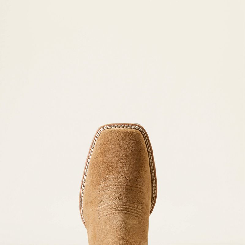 Dijon Suede Ariat Booker Ultra Western Boot | 26FXOAYIC