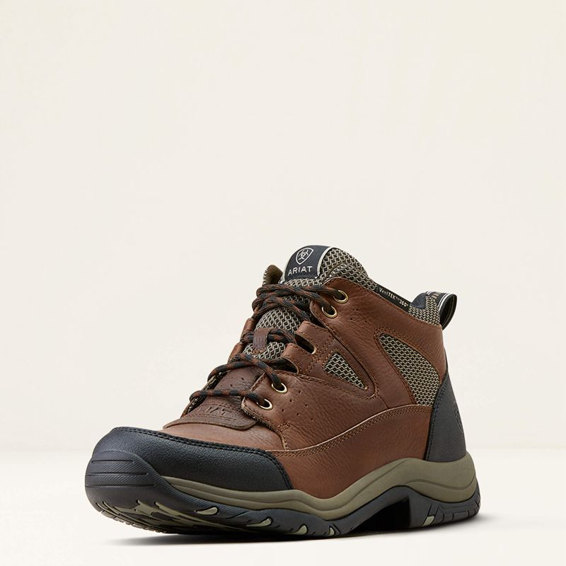 Distressed Brown/Taupe Ariat Terrain Venttek 360 Boot | 16CVTESYR