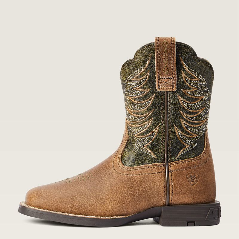 Distressed Brown Ariat Bk Child Firecatcher Western Boot | 41GIVRKAF