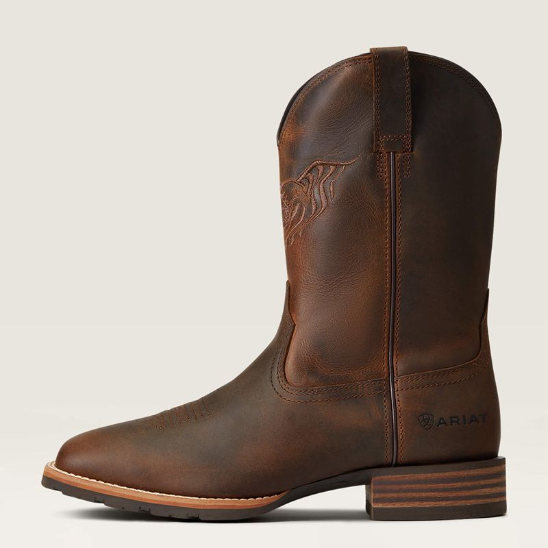 Distressed Brown Ariat Hybrid Fly High Western Boot | 27WXBNGPS