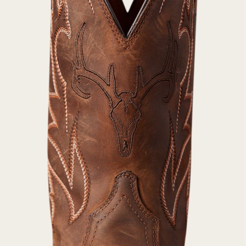 Distressed Brown Ariat Sport Outdoor Western Boot | 09OKUXDGB