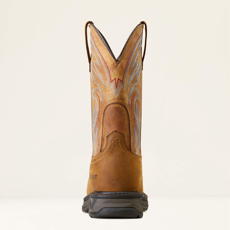 Distressed Brown Ariat Workhog Xt Waterproof Work Boot | 32IXQYSLE