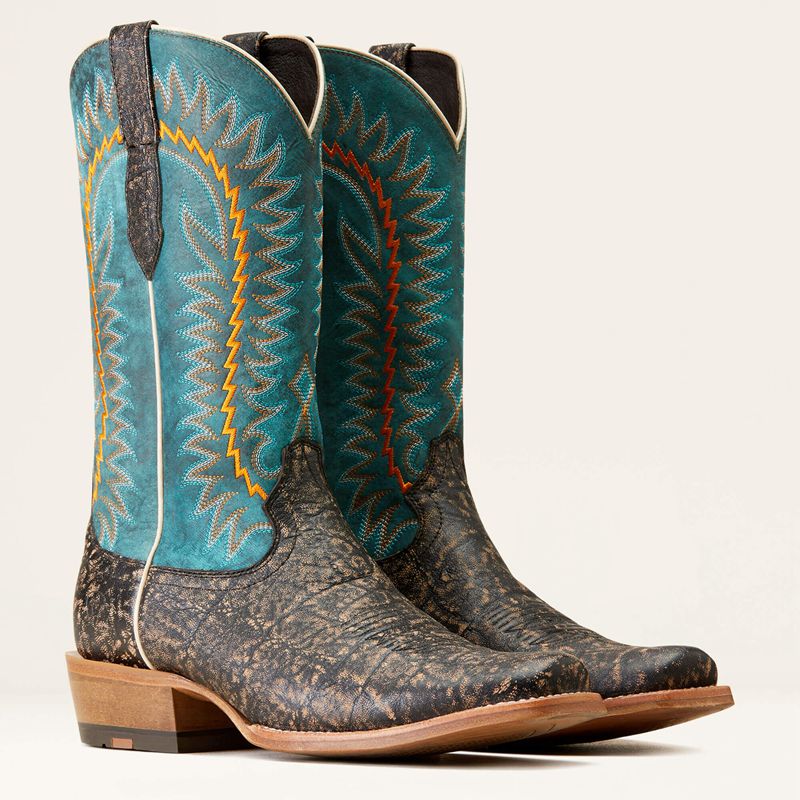 Distressed Charcoal Ariat Futurity Time Cowboy Boot | 07FNKVPXM