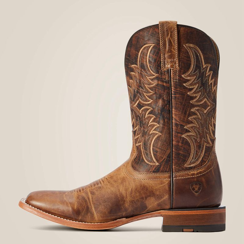 Dry Creek Tan Ariat Point Ryder Western Boot | 20ZRVFEPG