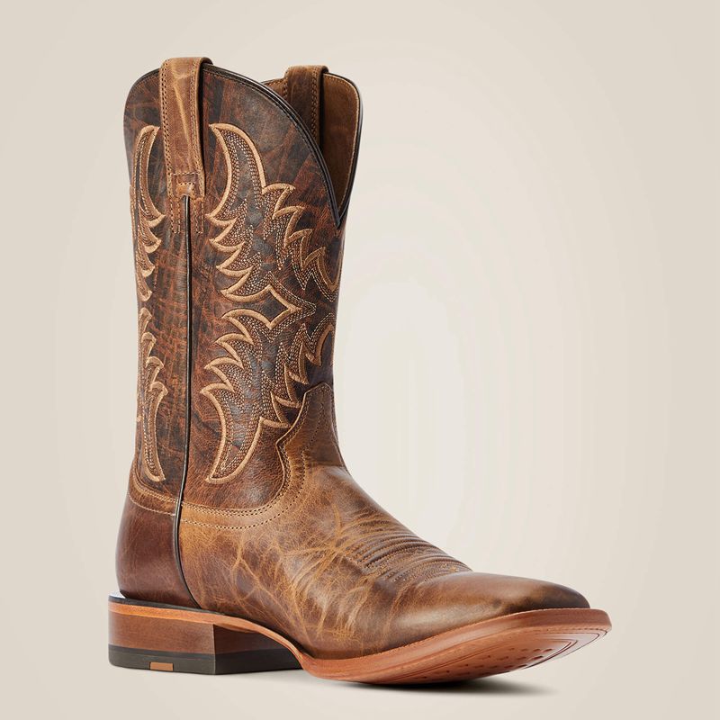 Dry Creek Tan Ariat Point Ryder Western Boot | 20ZRVFEPG