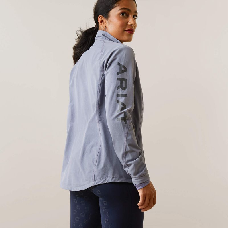 Dusky Granite Ariat Agile Softshell Jacket | 04SKBCVIG