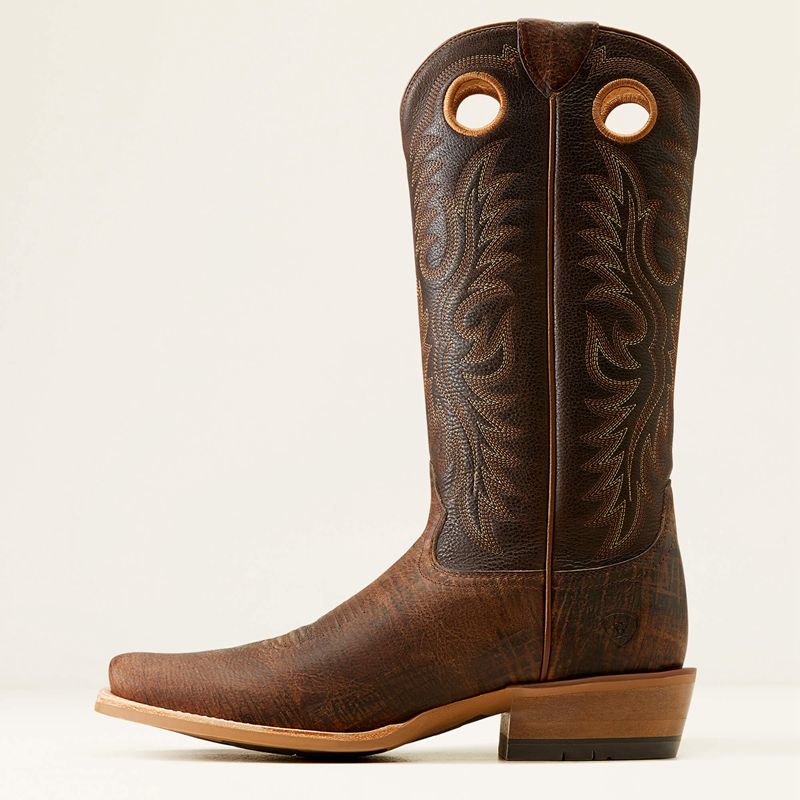 Dusted Wheat/Toffee Crunch Ariat Ringer Cowboy Boot | 71MVNAJGB