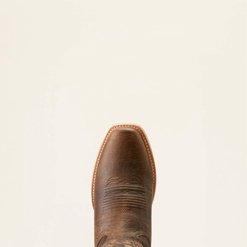 Dusted Wheat/Toffee Crunch Ariat Ringer Cowboy Boot | 71MVNAJGB